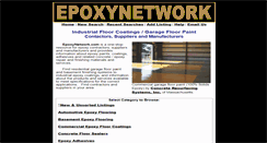 Desktop Screenshot of epoxynetwork.com